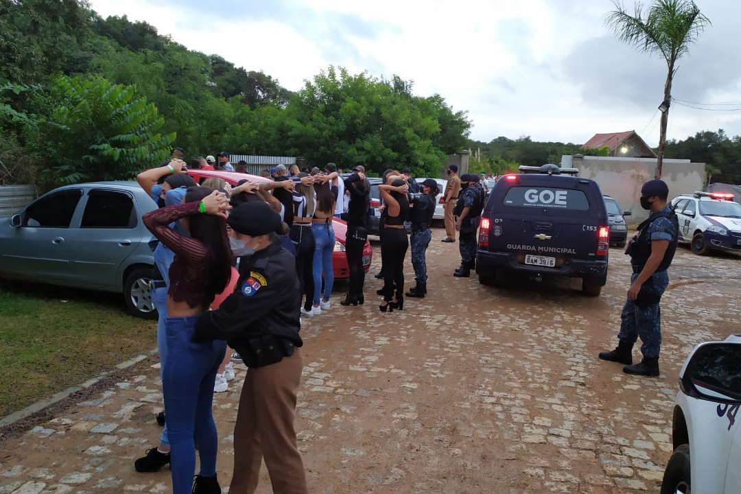 Polícia já prendeu 420 pessoas e interditou 209 pontos comerciais. Foto:SESP