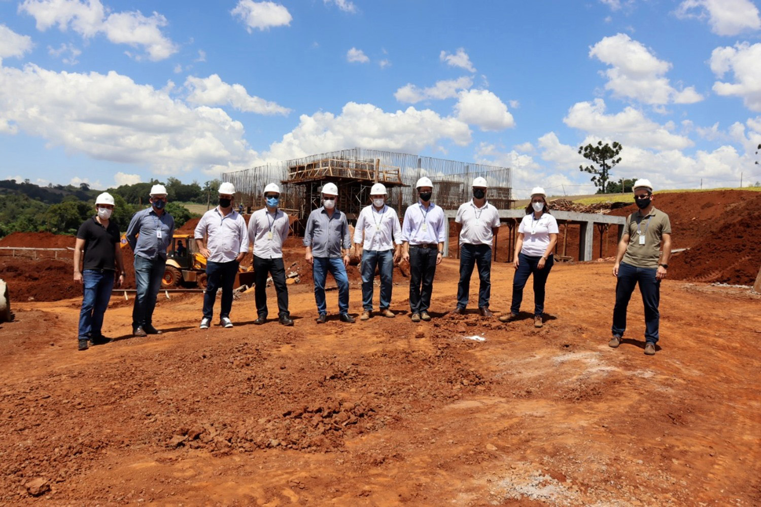 Em visita às obras, prefeito Carlos Gil confere tecnologia e eficiência aplicadas -  Curitiba, 12/03/2021  -  Foto: Divulgação Sanepar