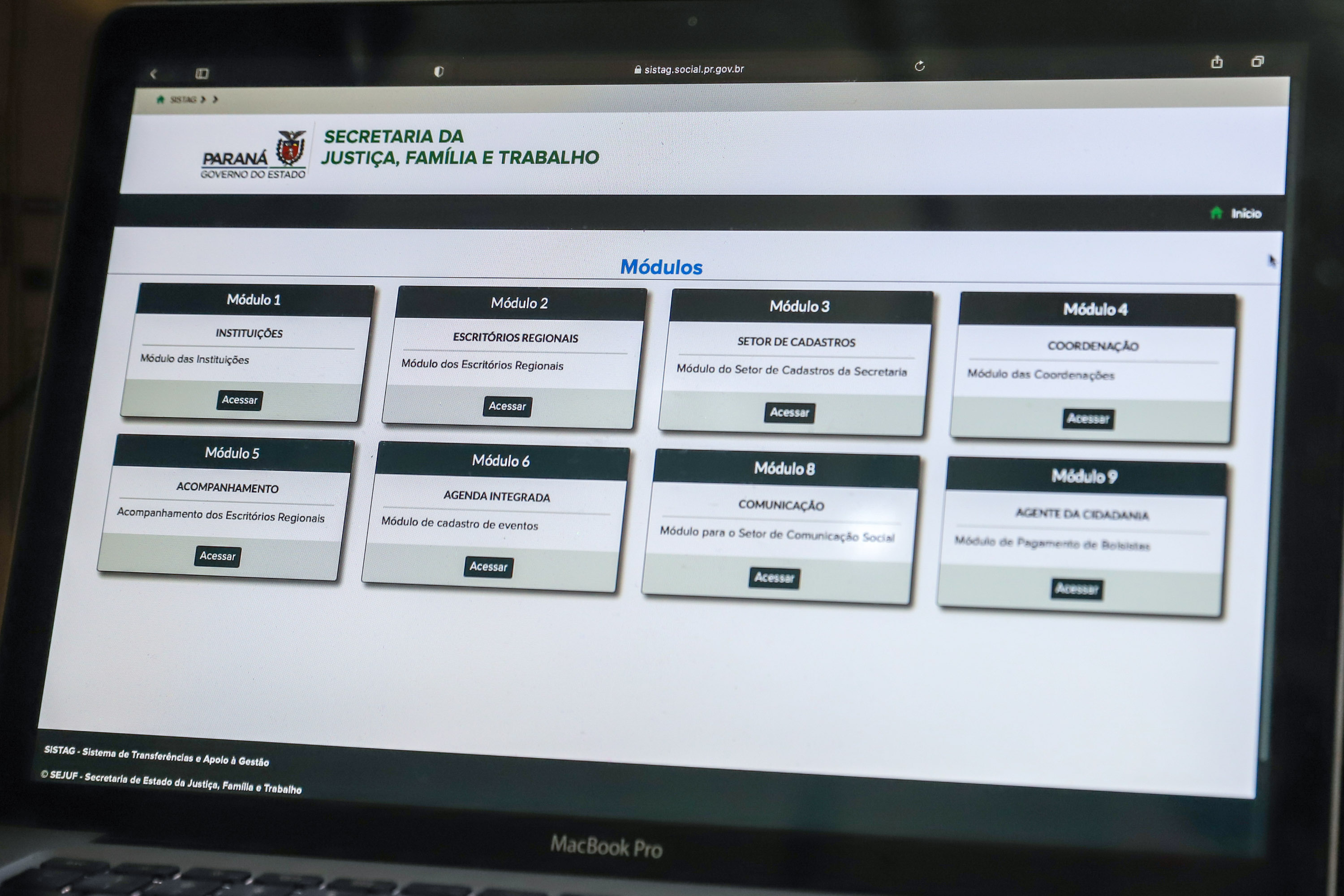 A Secretaria da Justiça, Família e Trabalho do Paraná (Sejuf) promove nesta quarta-feira, (24), das 09h às 12h, um treinamento direcionado as Organizações da Sociedade Civil de todo Paraná (OSCs) para capacitação no Sistema de Transferências e Apoio à Gestão (SISTAG).Foto: Geraldo Bubniak/AEN