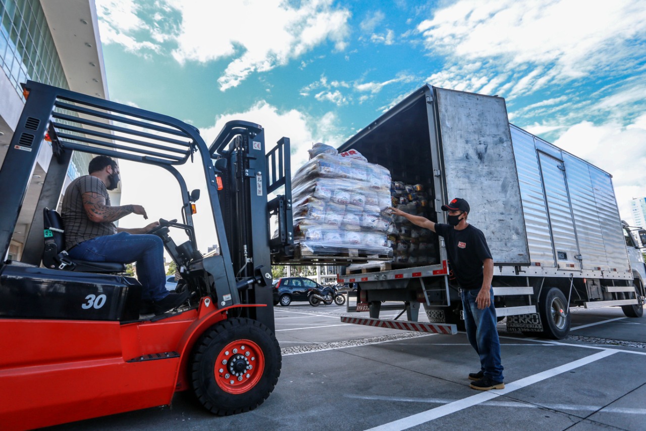 Campanha Cesta Solidária é prorrogada até 6 de abril. Foto:Valdelino Pontes