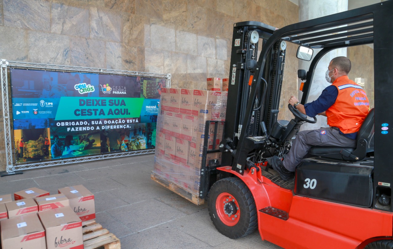 Campanha Cesta Solidária é prorrogada até 6 de abril. Foto:Valdelino Pontes