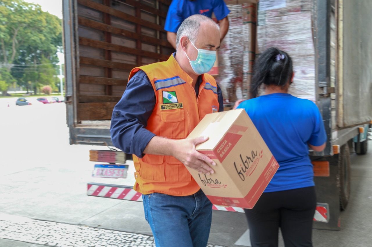 Campanha Cesta Solidária é prorrogada até 6 de abril. Foto:Valdelino Pontes