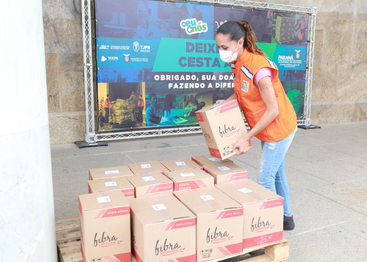 Campanha Cesta Solidária é prorrogada até 6 de abril. Foto:Valdelino Pontes