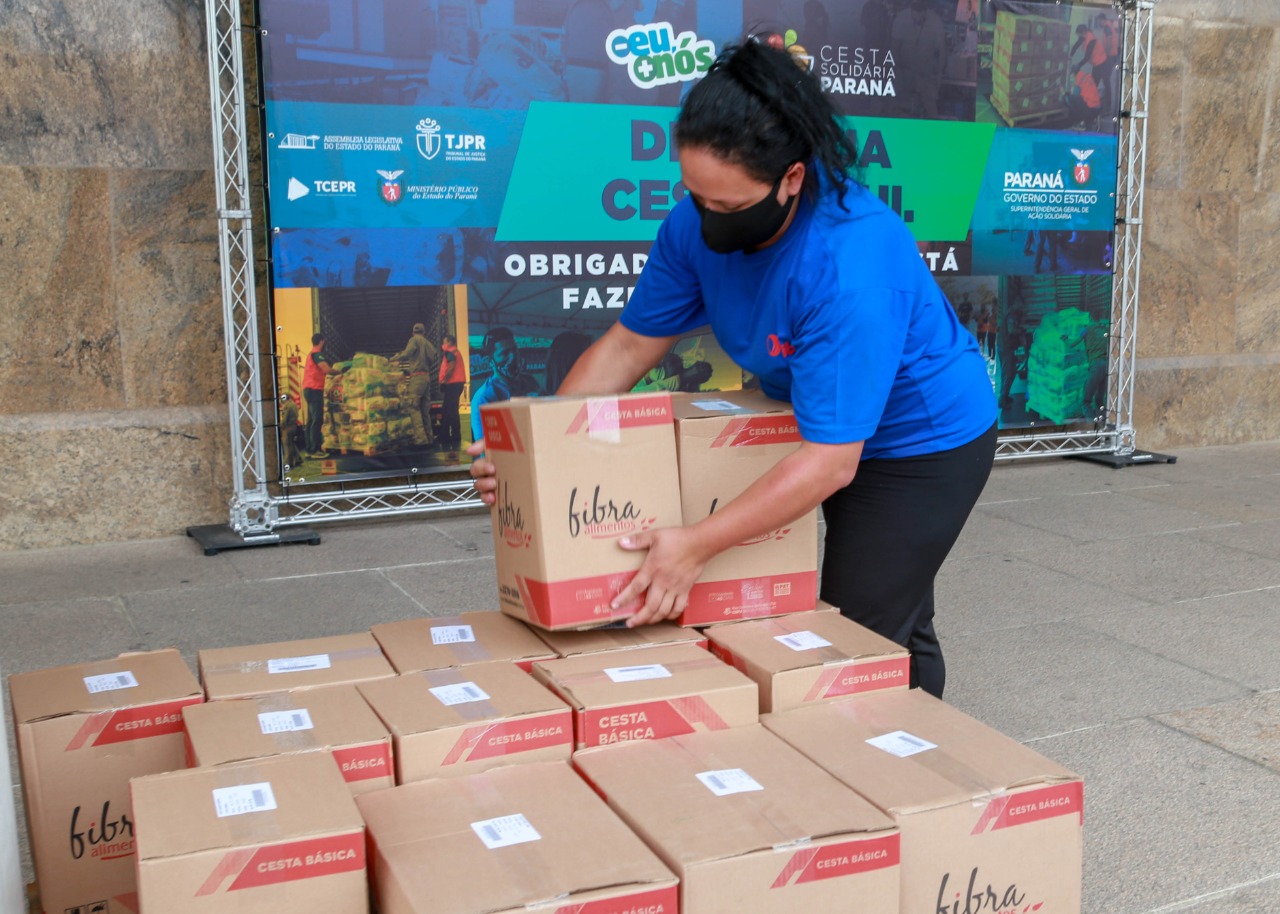 Campanha Cesta Solidária é prorrogada até 6 de abril. Foto:Valdelino Pontes