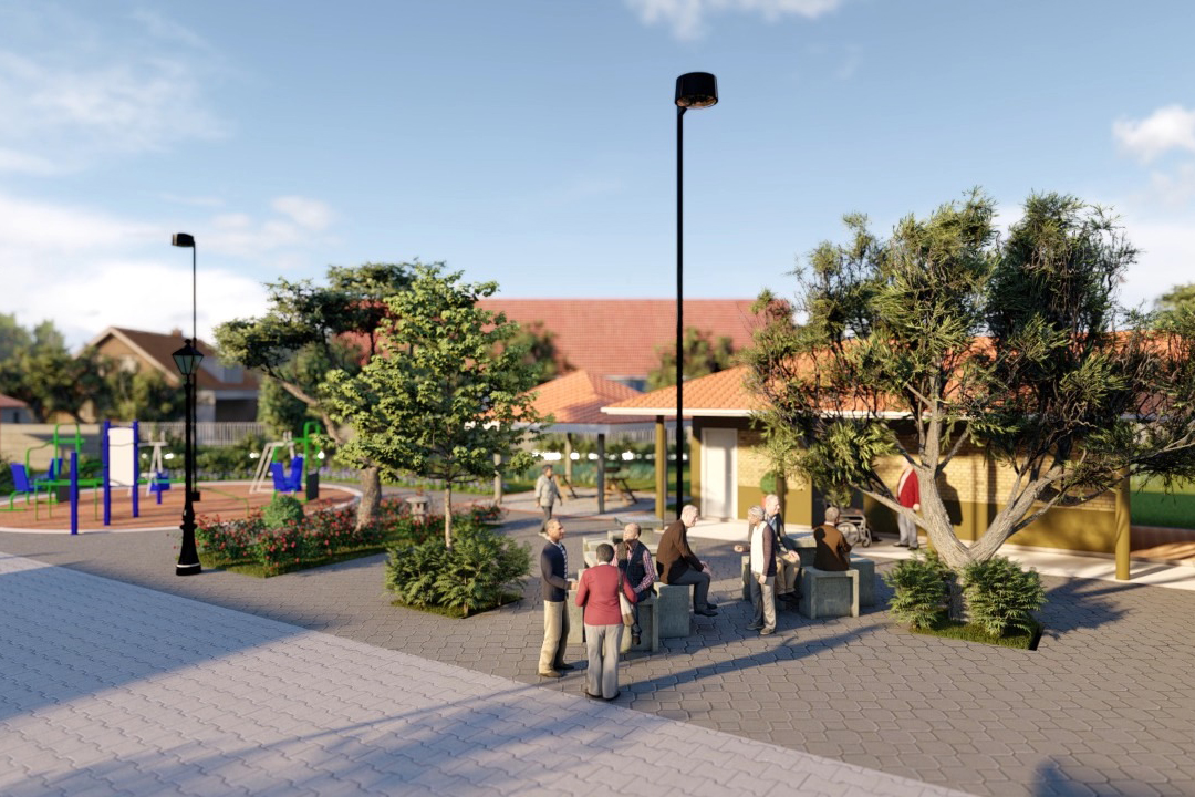 A cidade de Telêmaco Borba, na região dos Campos Gerais, terá até o fim de 2021 o seu primeiro condomínio dos idosos. Serão investidos R$ 3,8 milhões em recursos do Governo do Estado para a construção de 40 moradias a pessoas com 60 anos ou mais, dentro do programa Viver Mais Paraná. -  Foto/Arte: Cohapar