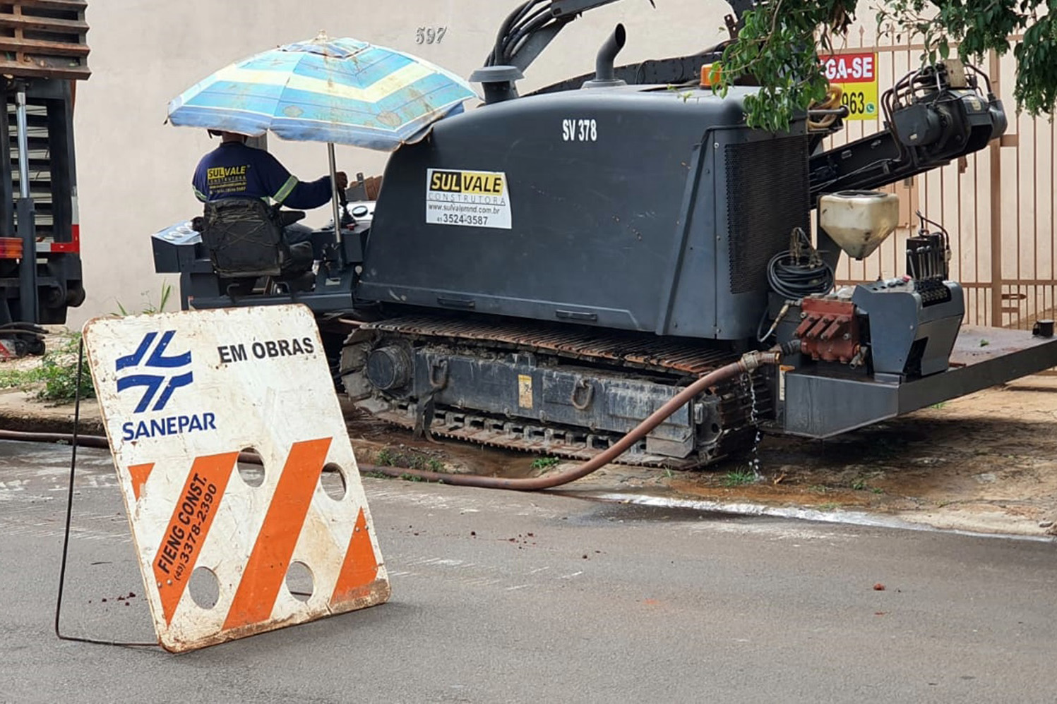 Cronograma adiantado pode encurtar prazo da obra - Foto: Sanepar
