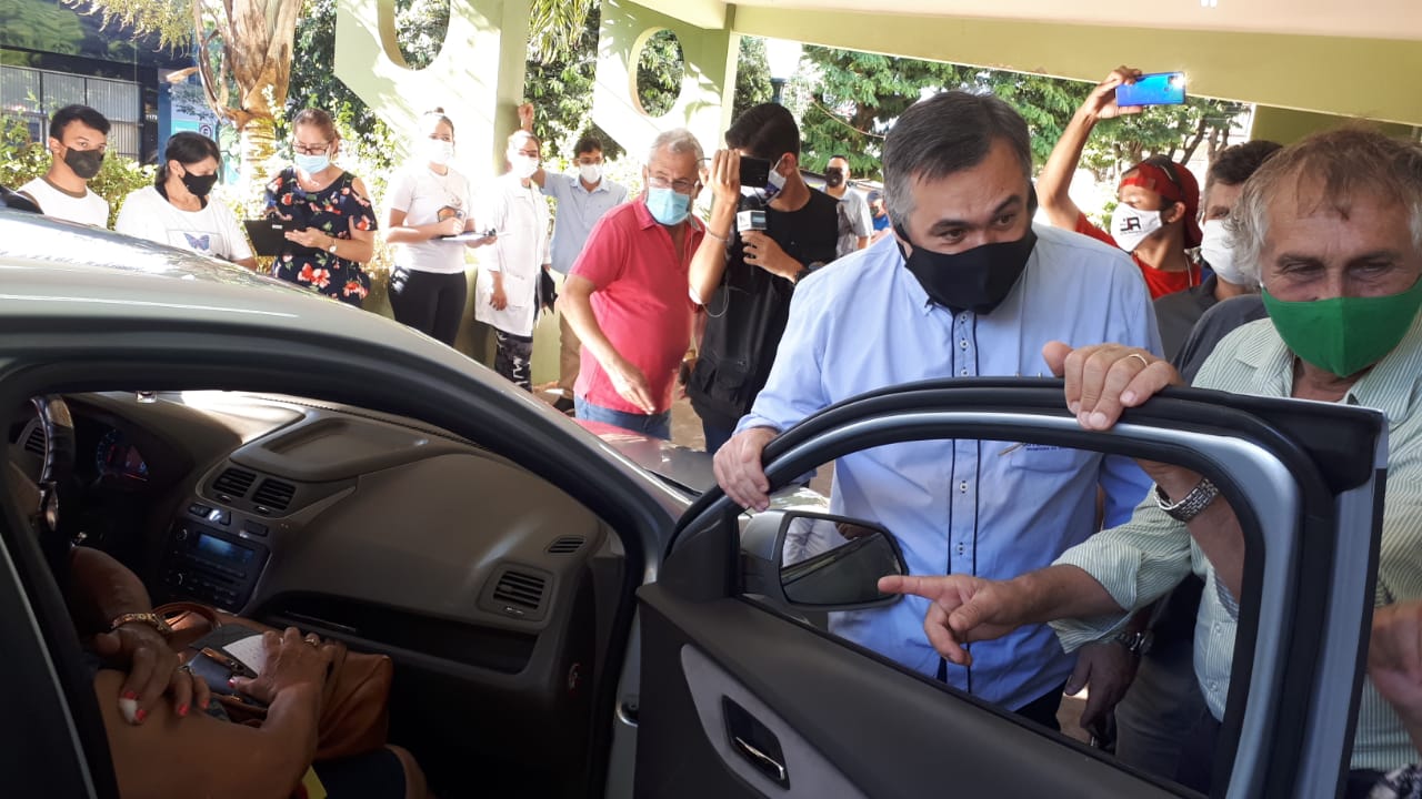 Vacinação contra a Covid-19 em Sarandi.