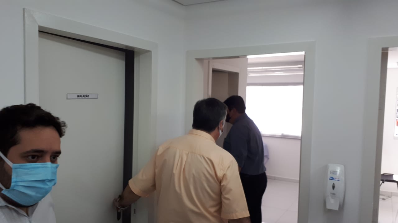 Vacinação contra a Covid-19 em Sertaneja. Foto:SESA