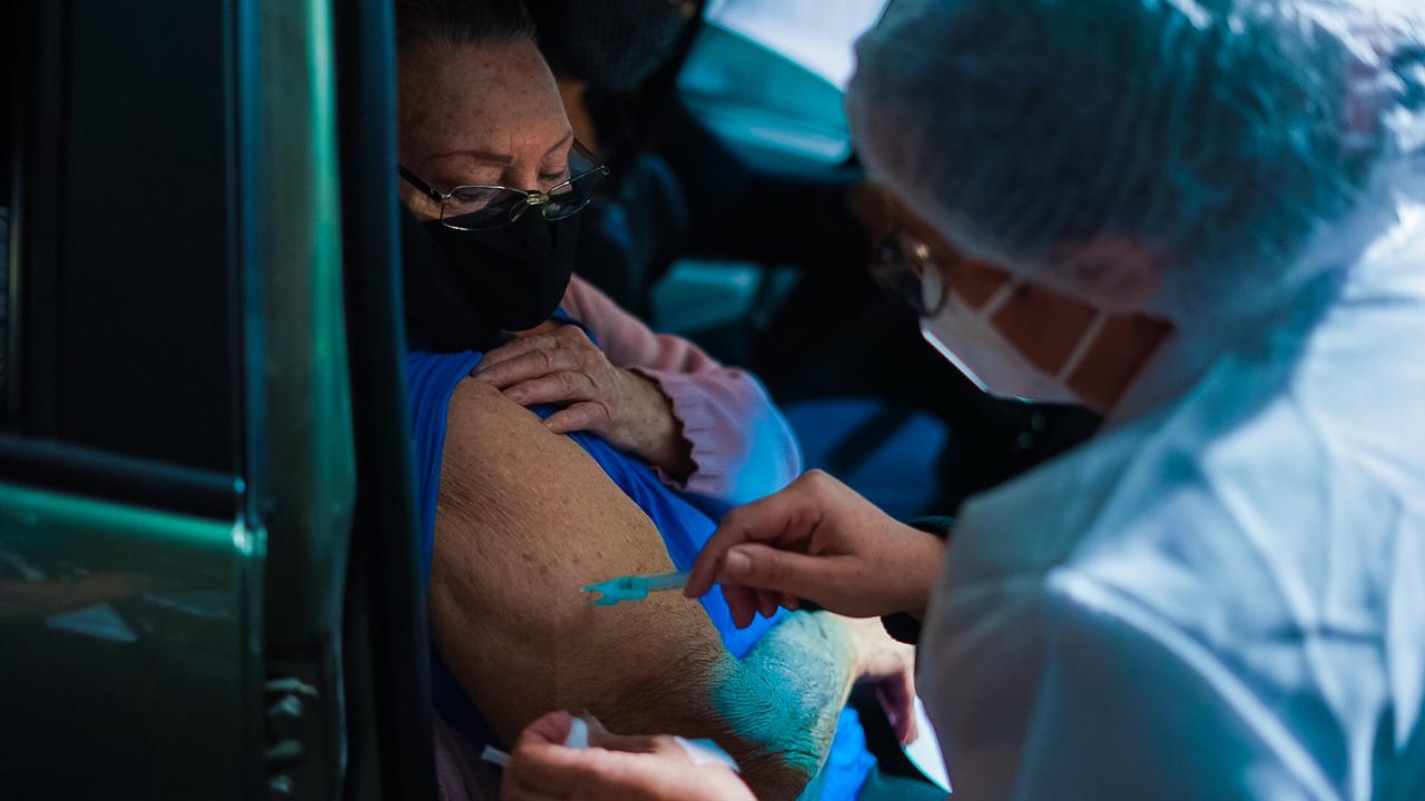 Corujão da Vacinação em Piraquara. Foto: Guilherme Flores/Casa Civil