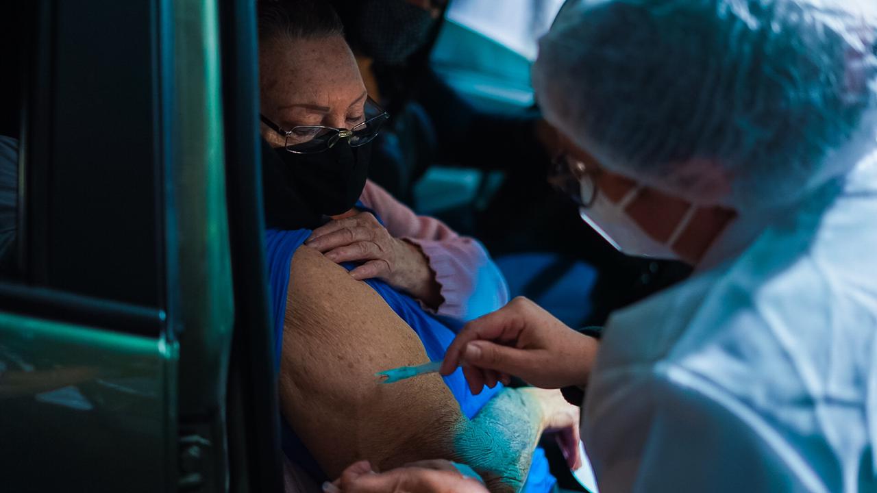 Corujão da Vacinação em Piraquara. Foto: Guilherme Flores/Casa Civil