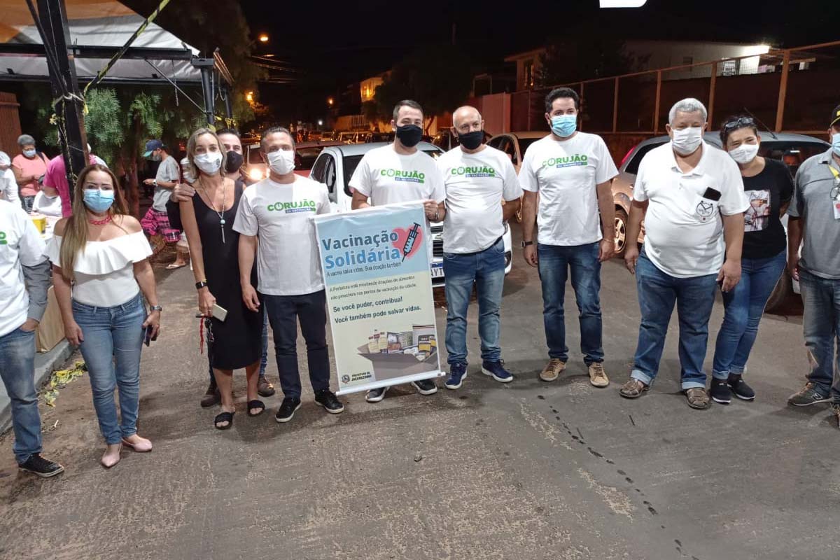 Corujão da Vacinação em Jacarezinho. Foto: Divulgação