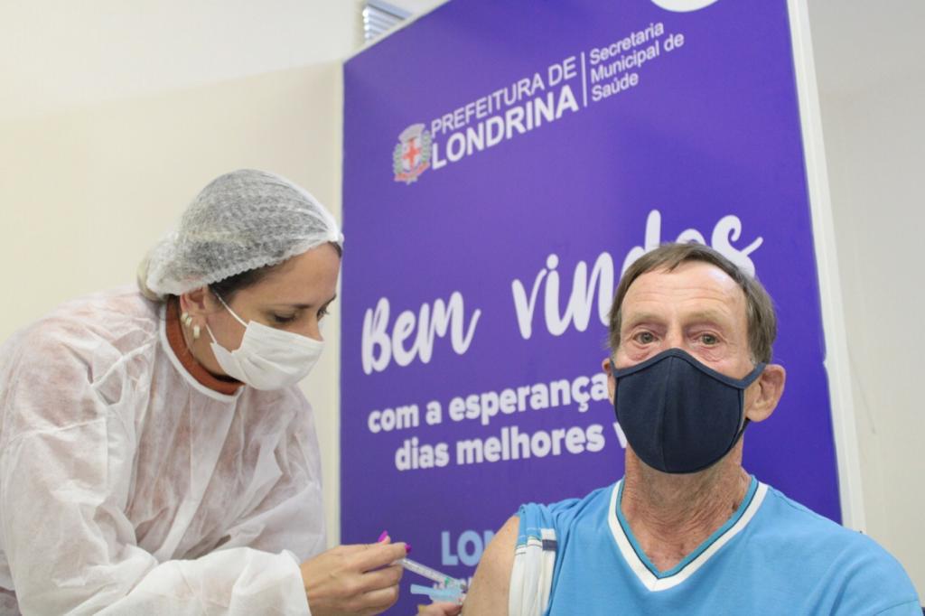 Corujão da Vacinação em Londrina. Foto:Divulgação