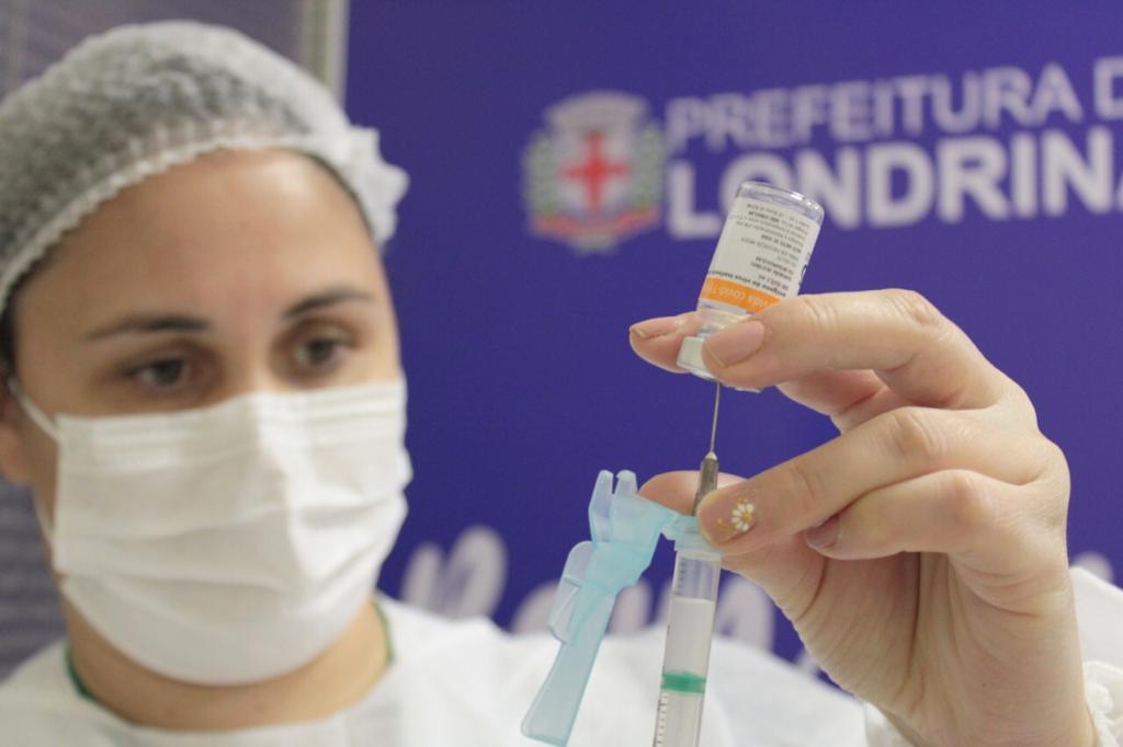 Corujão da Vacinação em Londrina. Foto:Divulgação