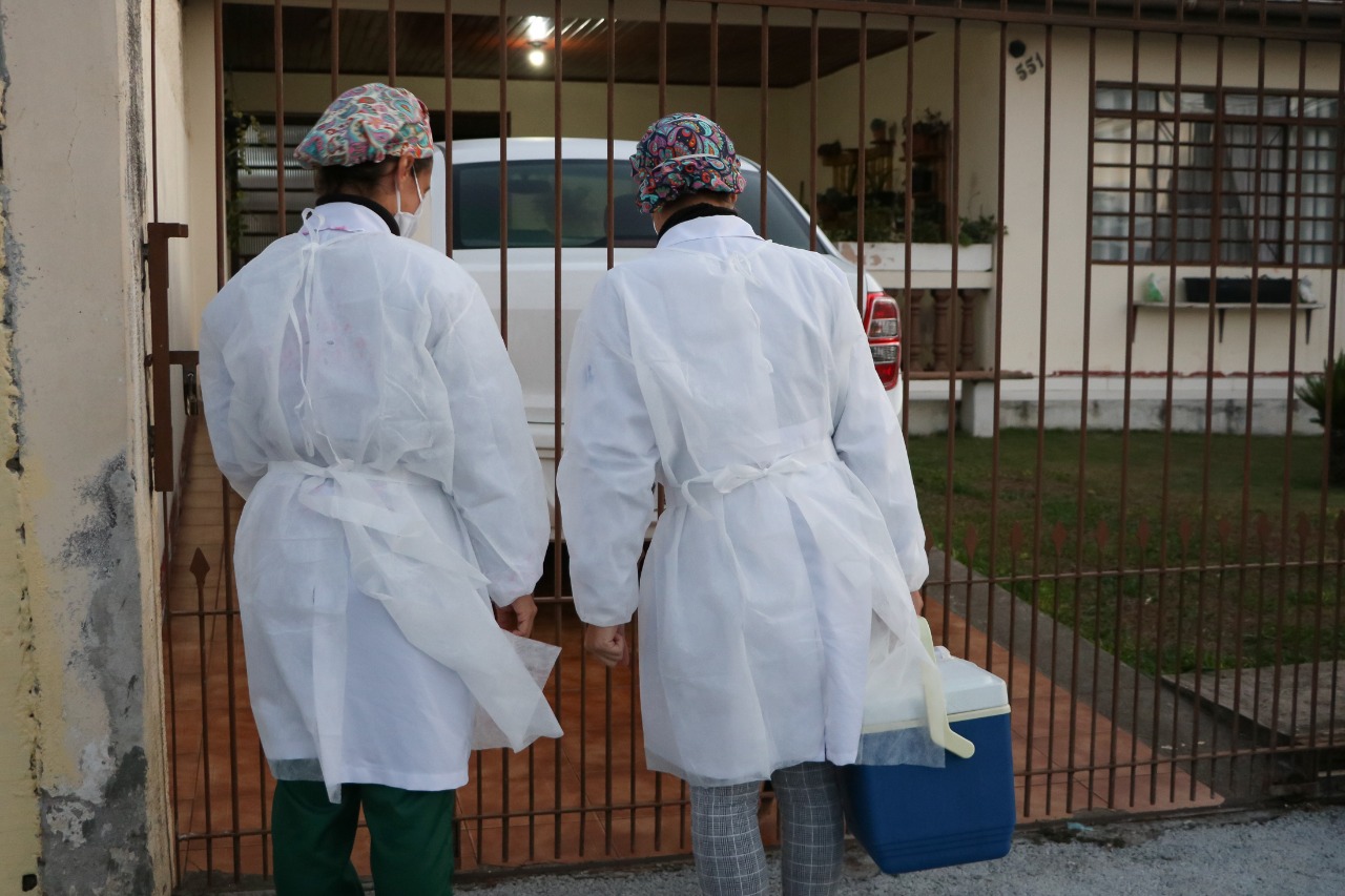 Corujão da Vacinação em Pinhais. Foto:Divulgação