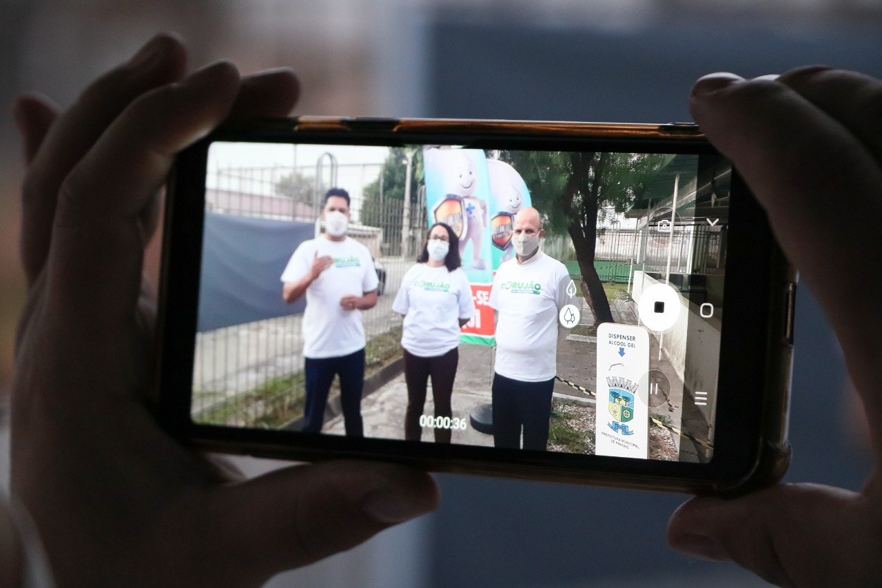 Corujão da Vacinação em Pinhais. Foto:Divulgação