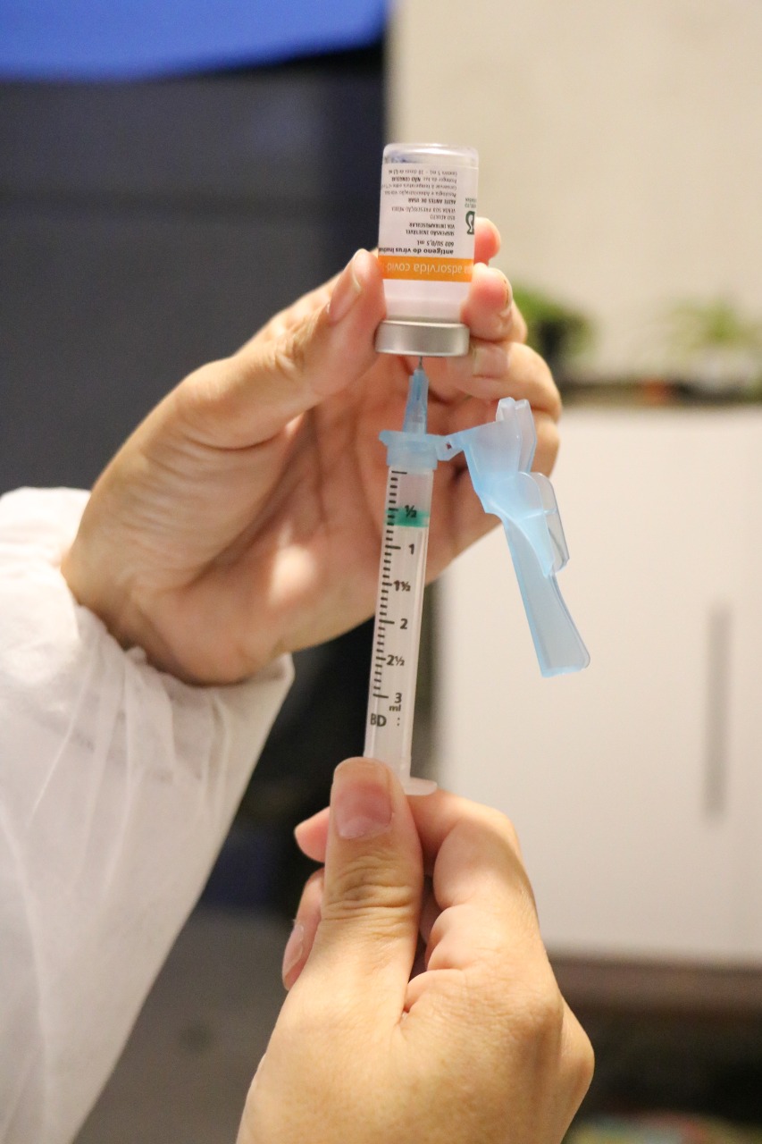 Corujão da Vacinação em Pinhais. Foto:Divulgação