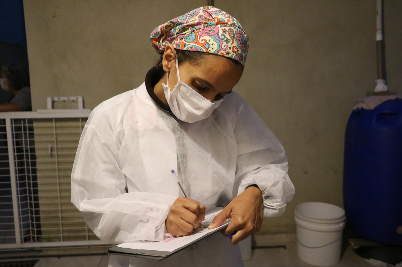 Corujão da Vacinação em Pinhais. Foto:Divulgação