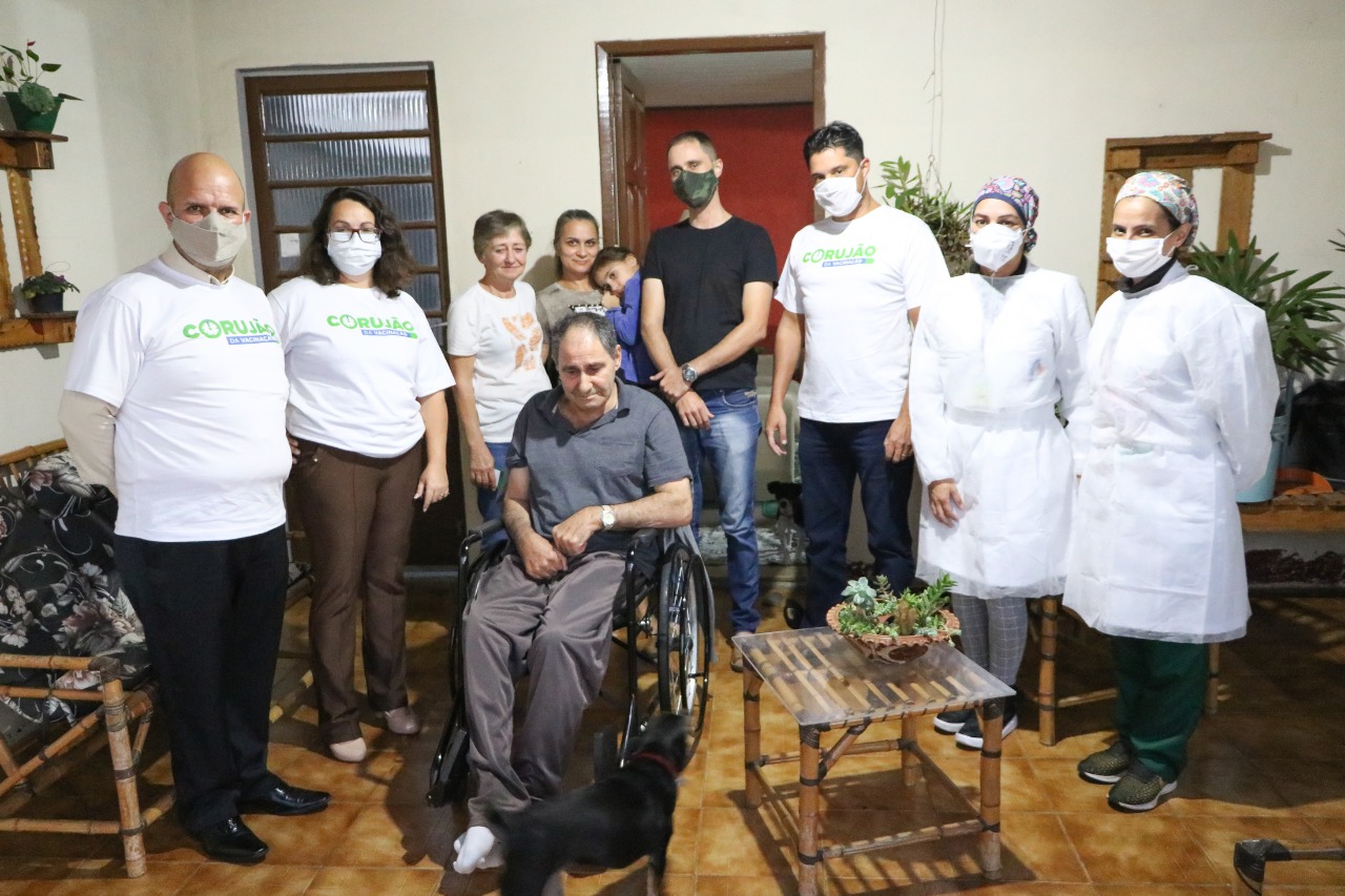 Corujão da Vacinação em Pinhais. Foto:Divulgação