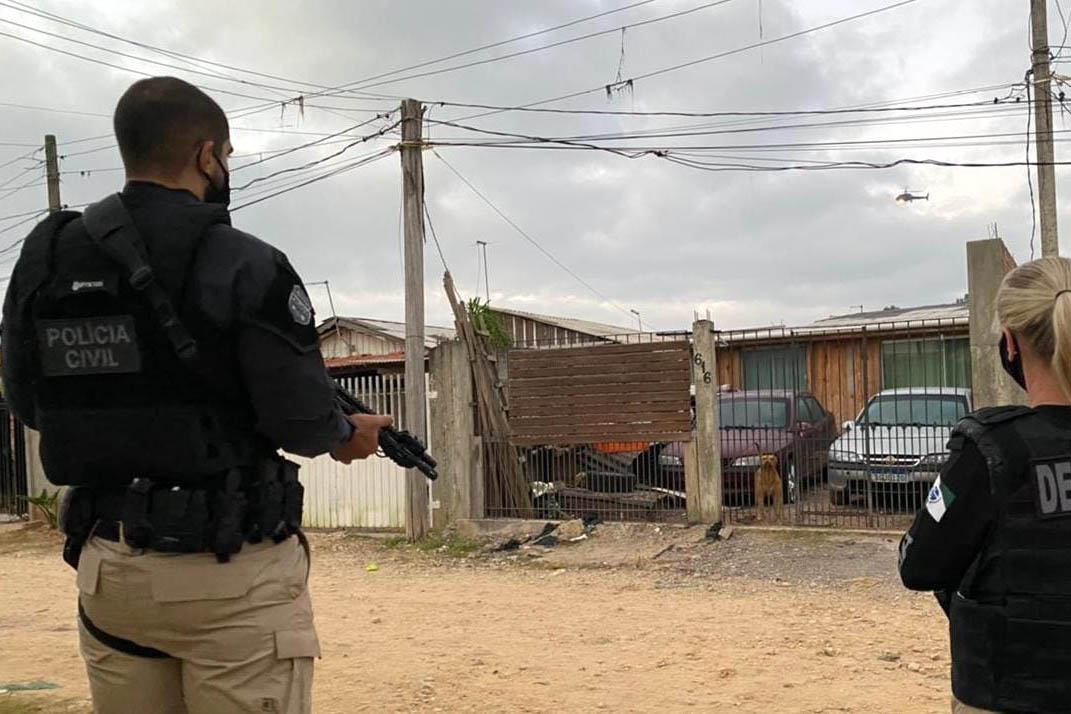 PCPR prende 13 integrantes de organização criminosa envolvida no tráfico de drogas em Curitiba e RMC - Foto: PCPR
