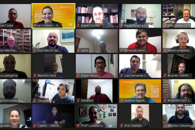 A Superintendência Geral de Ciência, Tecnologia e Ensino Superior (Seti) realizou nesta segunda-feira (19) a aula inaugural da 1ª edição do Programa de Apoio à Propriedade Intelectual com Foco no Mercado (Prime).  Foto: SETI