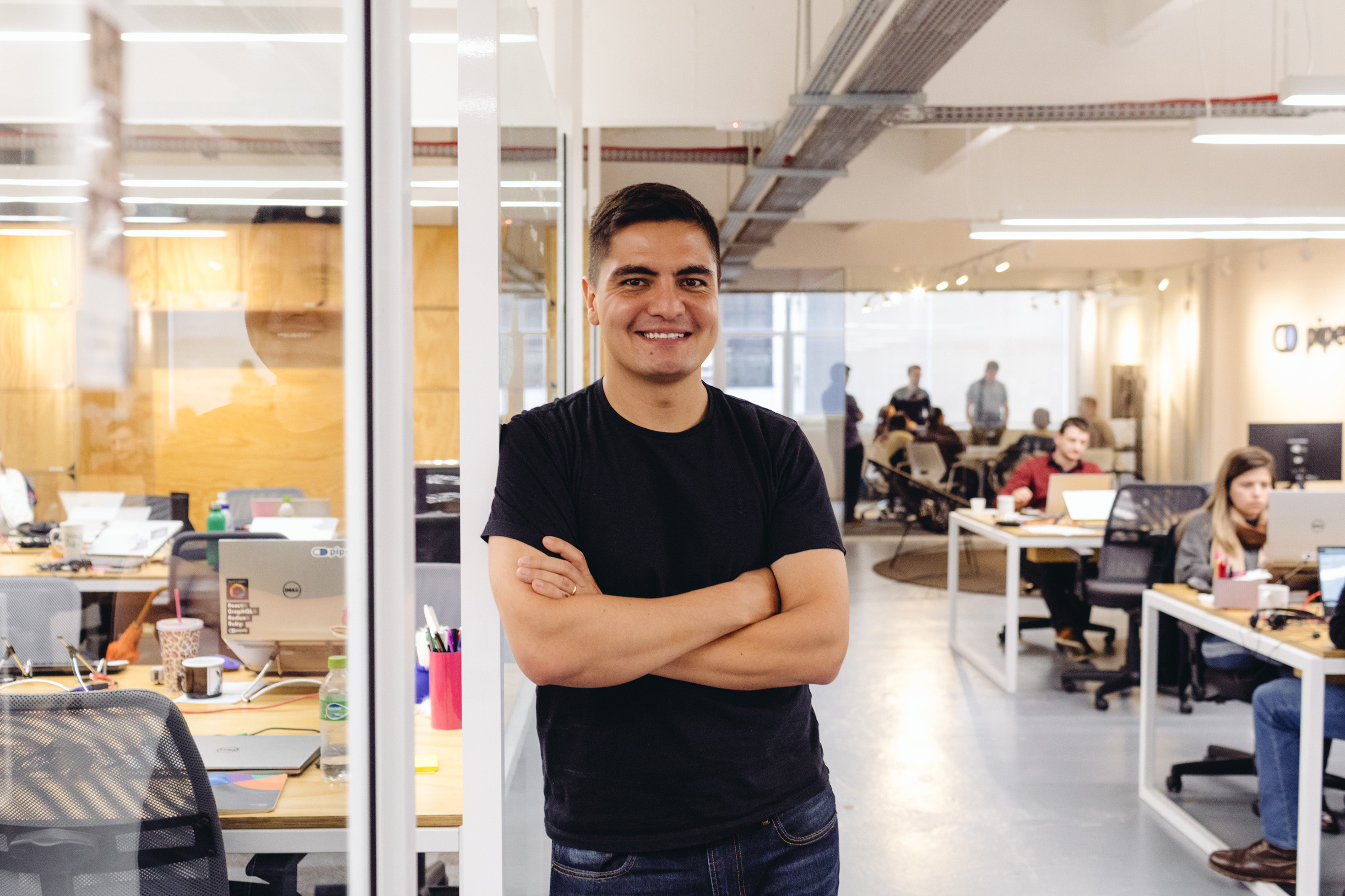 Alessio Alionço, CEO da startup Pipepy   -  Foto: Eduardo Macarios