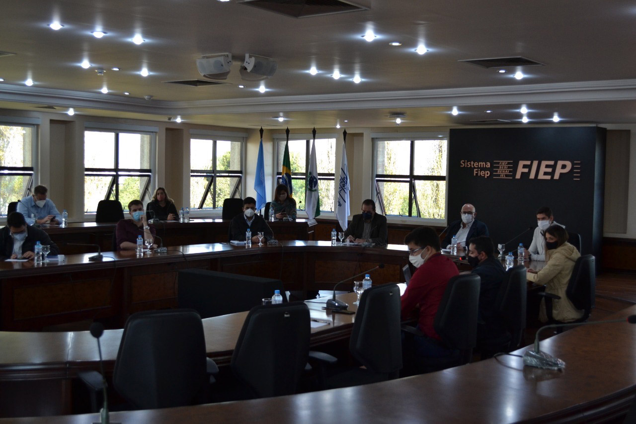 Governo do Paraná se reúne com Governo Federal para discutir projetos de ampliação e modernização da Ferroeste  -  Curitiba, 12/05/2021  -  Foto: GT Ferrovias