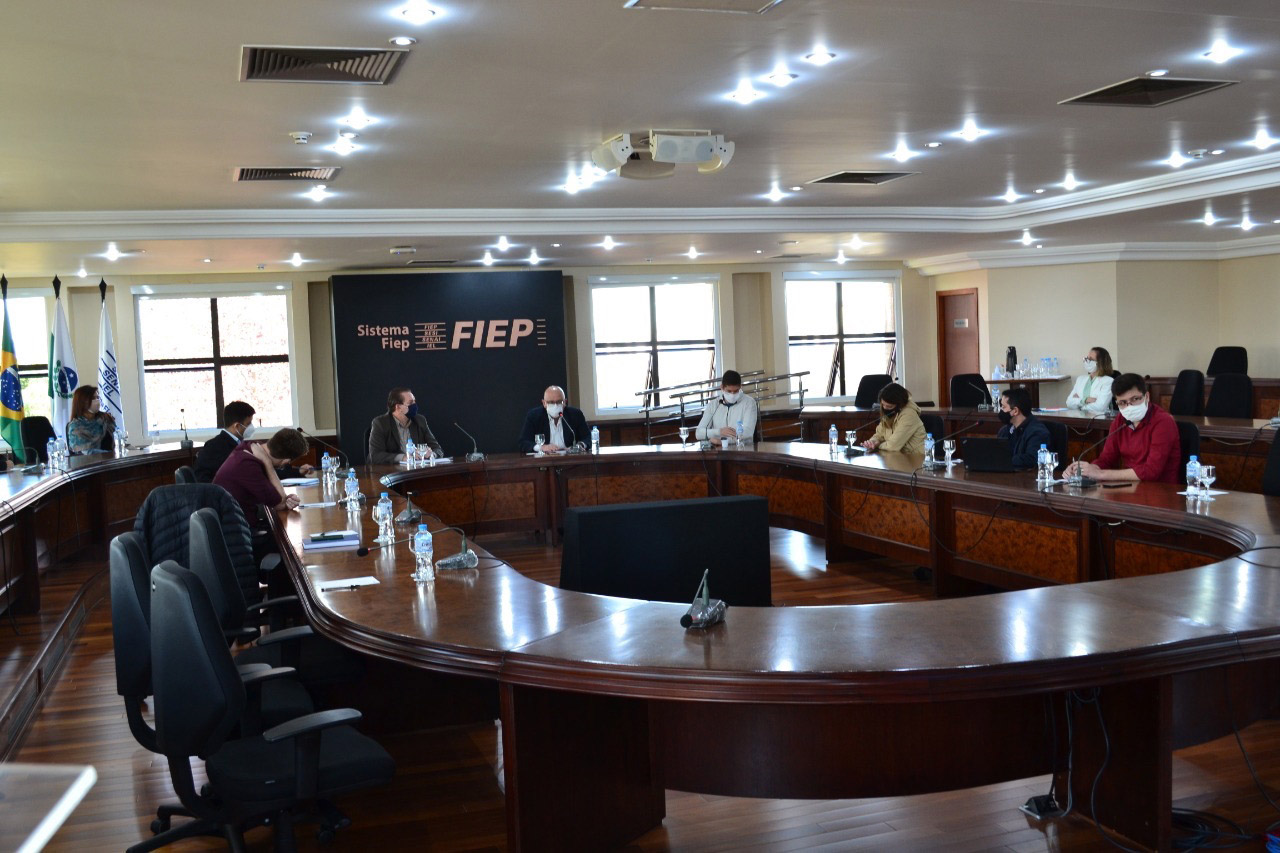 Governo do Paraná se reúne com Governo Federal para discutir projetos de ampliação e modernização da Ferroeste  -  Curitiba, 12/05/2021  -  Foto: GT Ferrovias