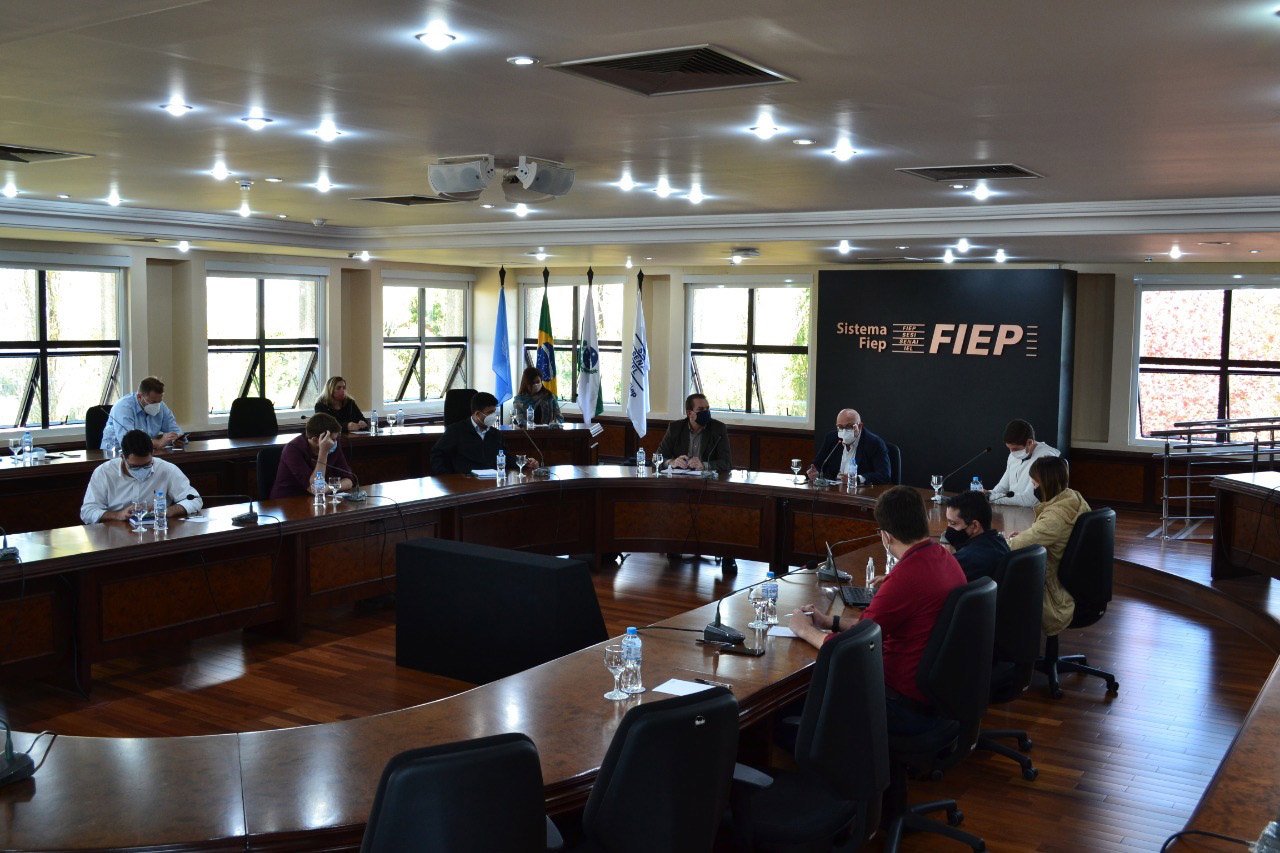 Governo do Paraná se reúne com Governo Federal para discutir projetos de ampliação e modernização da Ferroeste  -  Curitiba, 12/05/2021  -  Foto: GT Ferrovias