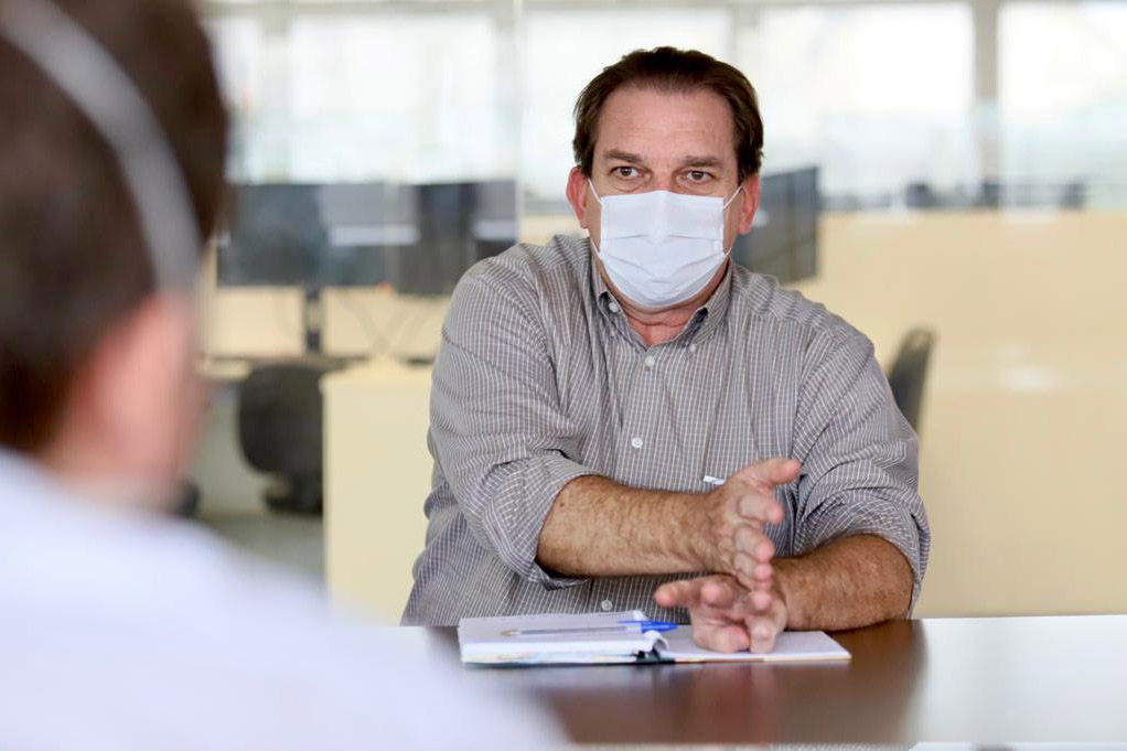 Governo do Paraná se reúne com Governo Federal para discutir projetos de ampliação e modernização da Ferroeste  -  Curitiba, 12/05/2021  -  Foto: GT Ferrovias
