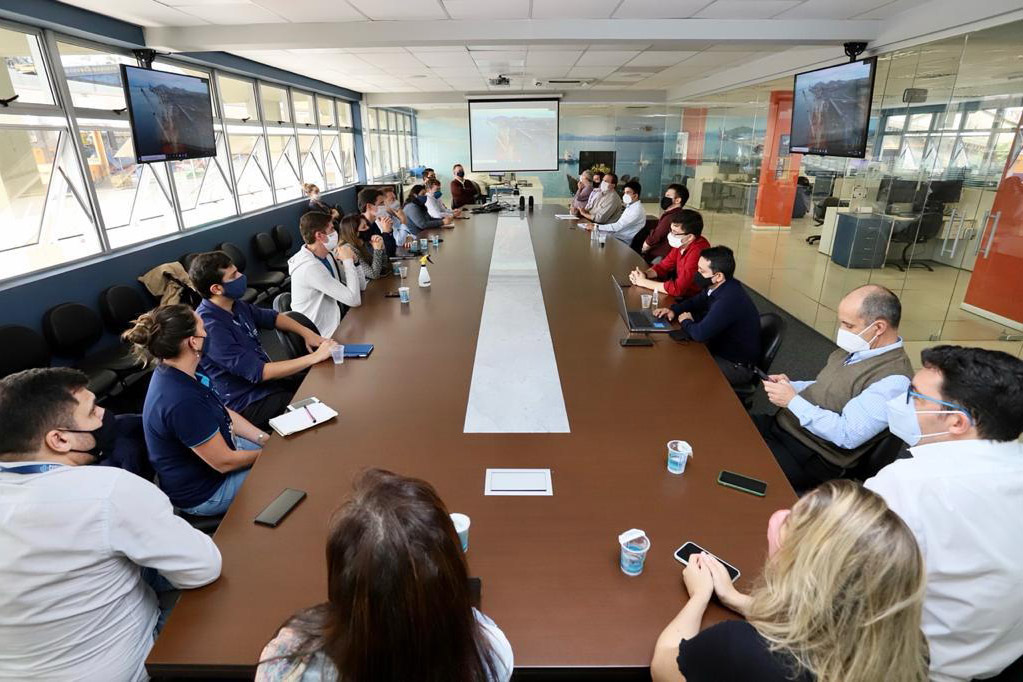 Governo do Paraná se reúne com Governo Federal para discutir projetos de ampliação e modernização da Ferroeste  -  Curitiba, 12/05/2021  -  Foto: GT Ferrovias