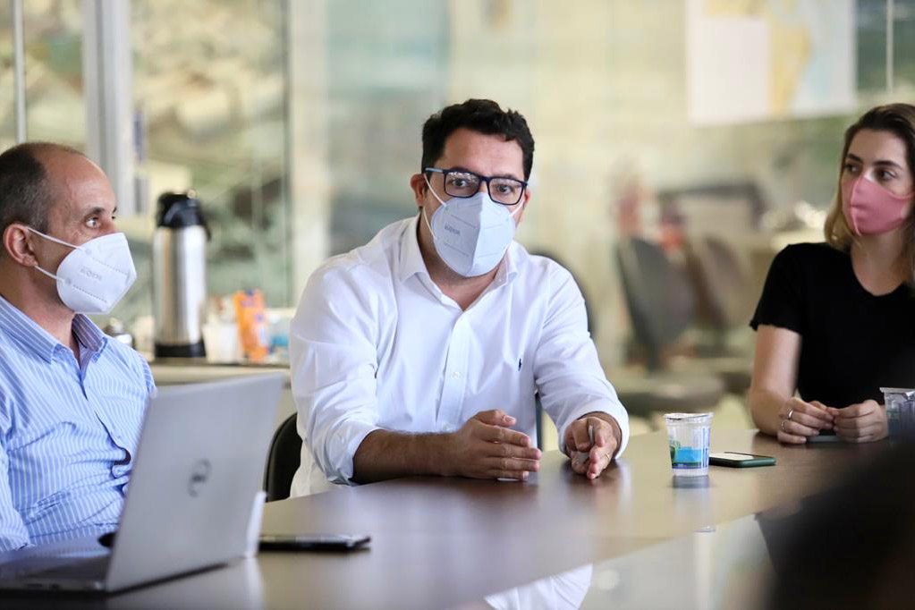 Governo do Paraná se reúne com Governo Federal para discutir projetos de ampliação e modernização da Ferroeste  -  Curitiba, 12/05/2021  -  Foto: GT Ferrovias