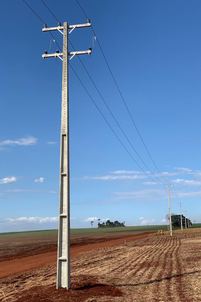 A Copel está iniciando a construção de uma subestação na região leste de Cianorte, que irá reforçar o sistema de alta tensão para atendimento ao município e também para as cidades vizinhas. -  Foto: Copel