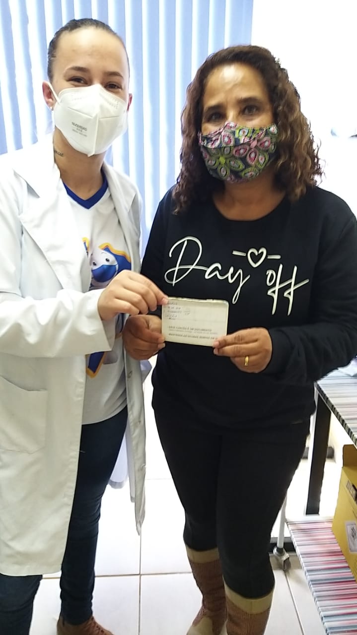 Vacinação de professores.Campo Mourão. Foto:SEED