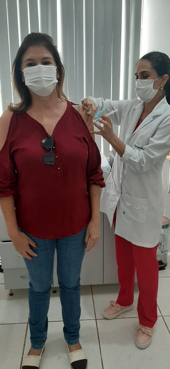 Vacinação de professores. Fênix..Foto:SEED