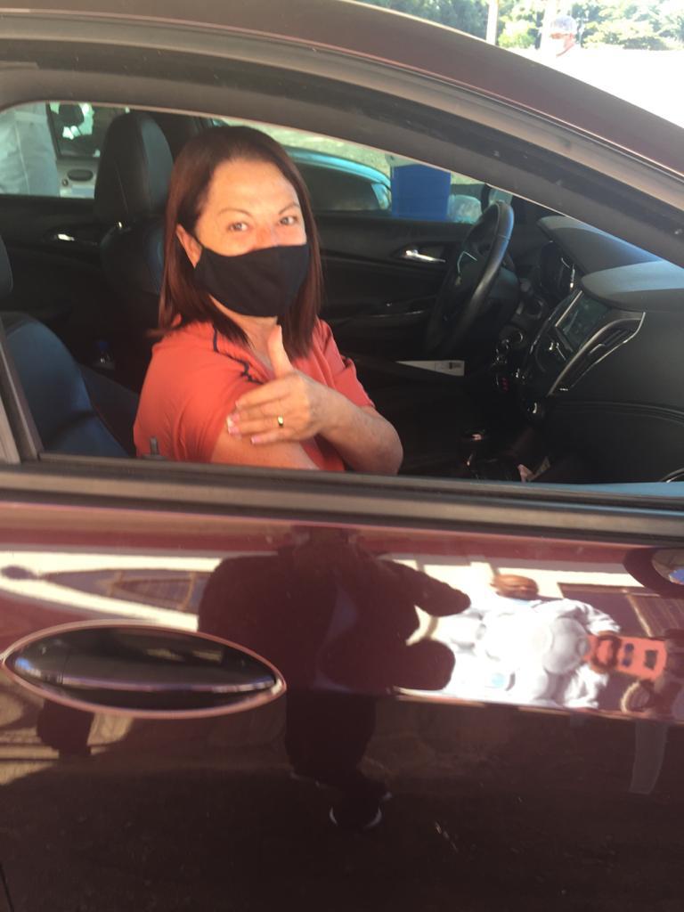 Vacinação de professores. Apucarana. Foto:SEED