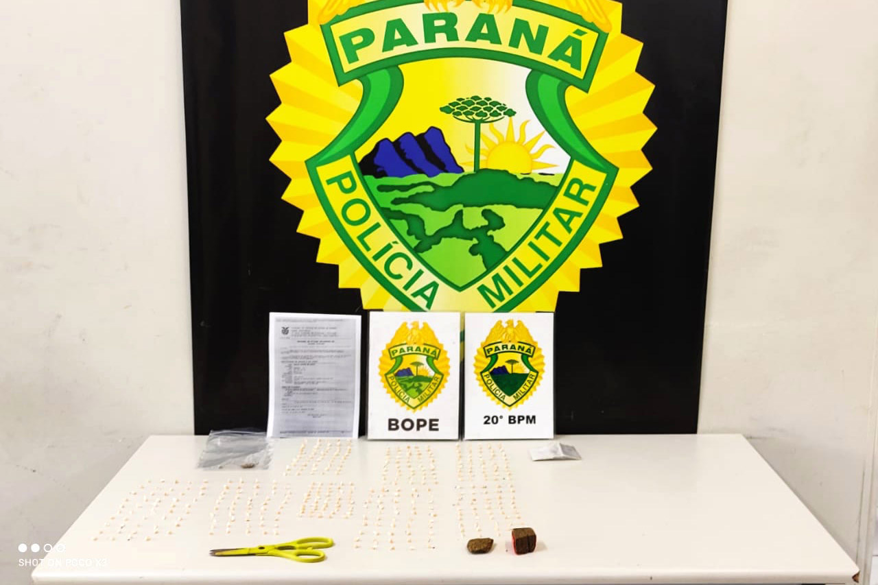 PM desmantela esquema de tráfico de drogas no Bairro Alto e cumpre 13 Mandados de Prisão e seis de Busca e Apreensão na Capital e RMC  -  Curitiba, 20 de maio de 2021. Operação Iracema  - Foto: Soldado Amanda Morais