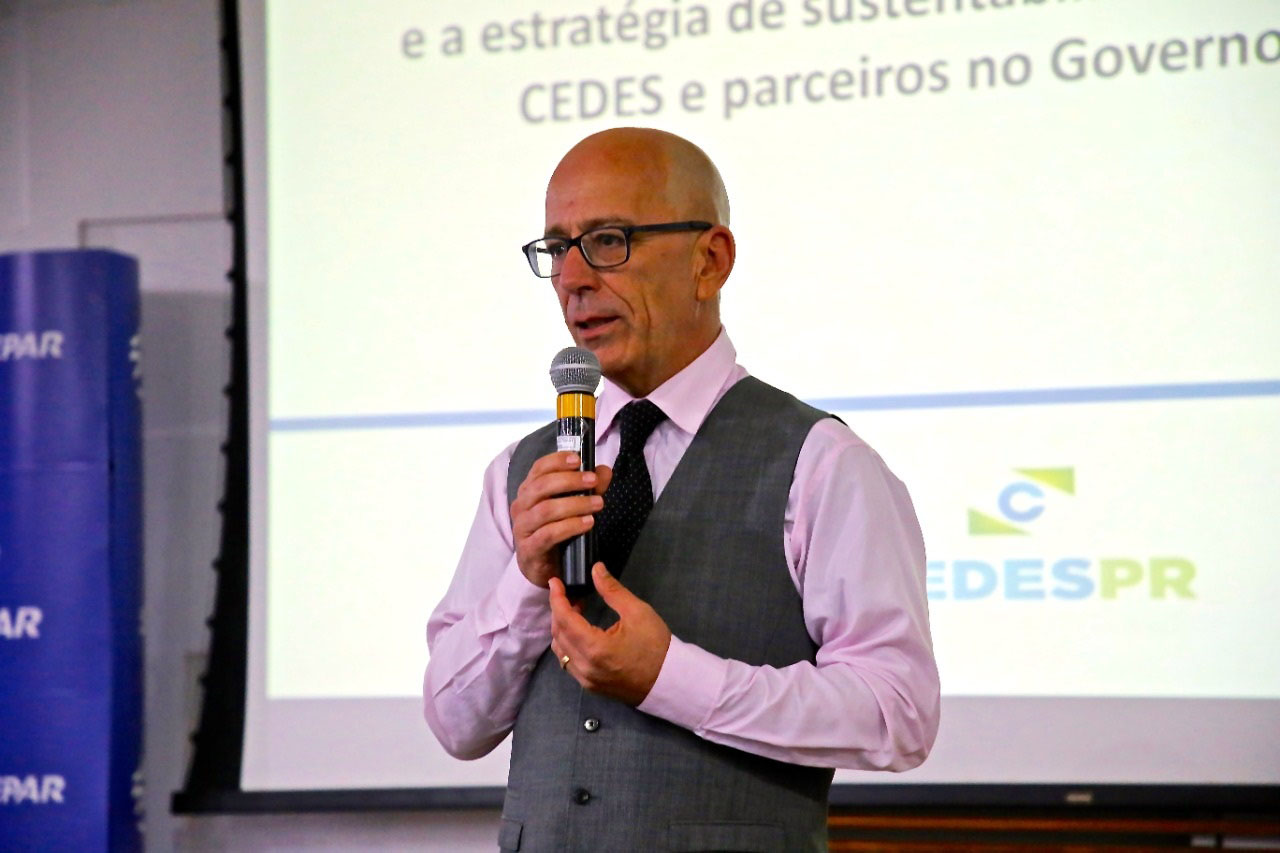 A Sanepar está promovendo o 11º. Webinar GESA, sobre os ?Objetivos do Desenvolvimento Sustentável no Paraná?, evento incluído na programação das comemorações do Estado referentes ao Dia Mundial do Meio Ambiente. O webinar é aberto ao público e ocorrerá de modo virtual no dia 31 de maio, às 14h30.  Na foto, engenheiro agrônomo Filipe Braga Farhat  -  Curitiba, 20/05/2021  -  Foto: Sanepar