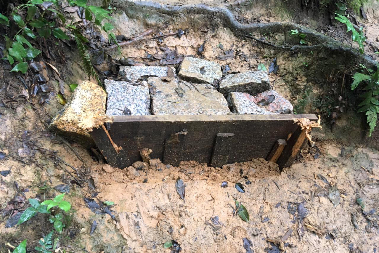 As trilhas do Parque Estadual Pico do Paraná e do Morro do Anhangava, atrativo do Parque Estadual Serra da Baitaca, receberam manutenção através de voluntários, neste final de semana. Ambos estão localizados na Região Metropolitana de Curitiba (RMC). -  Curitiba, 14/05/2021  -  Foto: Divulgação SEDEST