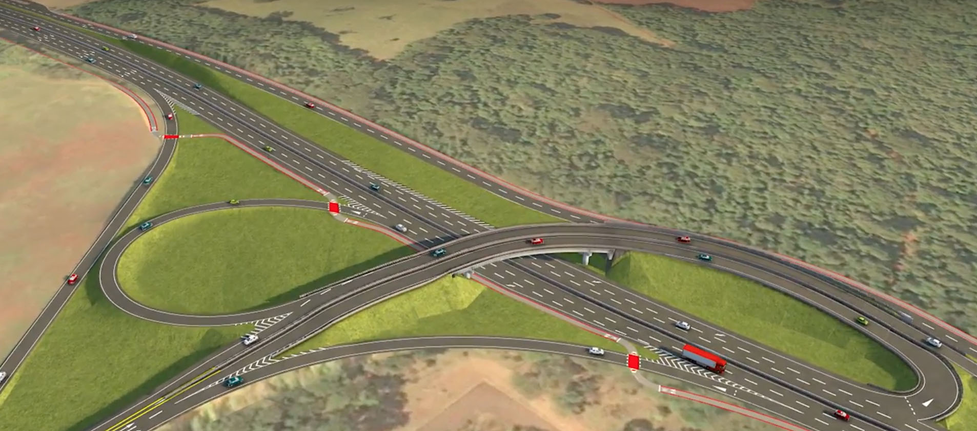 O secretário da Infraestrutura e Logística do Paraná, Sandro Alex, recebeu nesta quarta-feira (02) no Centro Executivo da Itaipu Binacional em Foz do Iguaçu, o projeto executivo para a duplicação da BR-469.  -  Foz do Iguaçu, 03/06/2021  -  Foto/Arte: Reprodução do Projeto