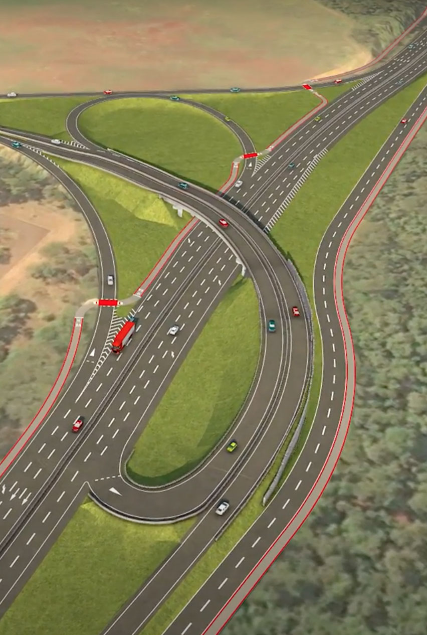 O secretário da Infraestrutura e Logística do Paraná, Sandro Alex, recebeu nesta quarta-feira (02) no Centro Executivo da Itaipu Binacional em Foz do Iguaçu, o projeto executivo para a duplicação da BR-469.  -  Foz do Iguaçu, 03/06/2021  -  Foto/Arte: Reprodução do Projeto