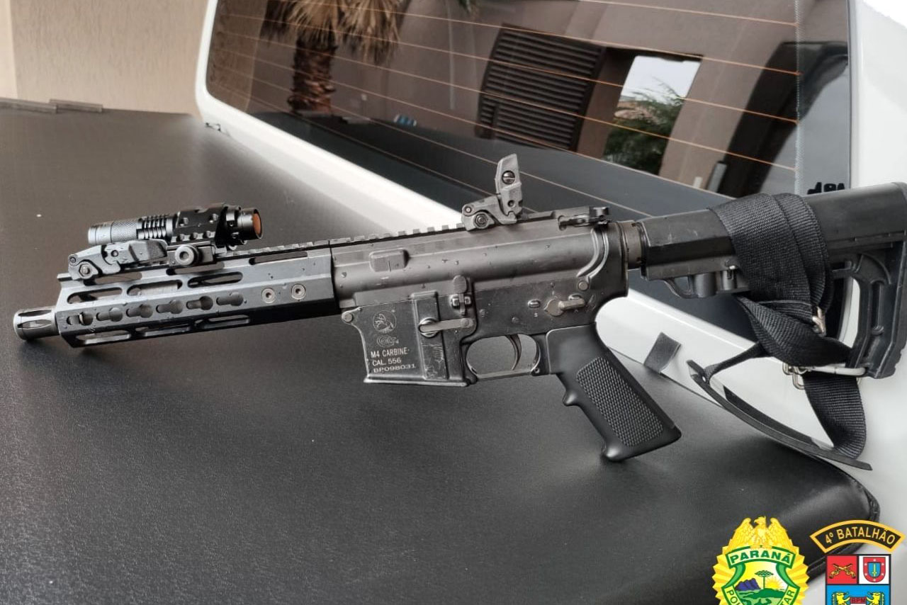 Polícia Militar e Ministério Público cumprem 45 mandados de prisão e apreendem fuzil e coletes balísticos no interior do estado  -  Curitiba, 10/06/2021  -  Foto: PMPR/SESP-PR
