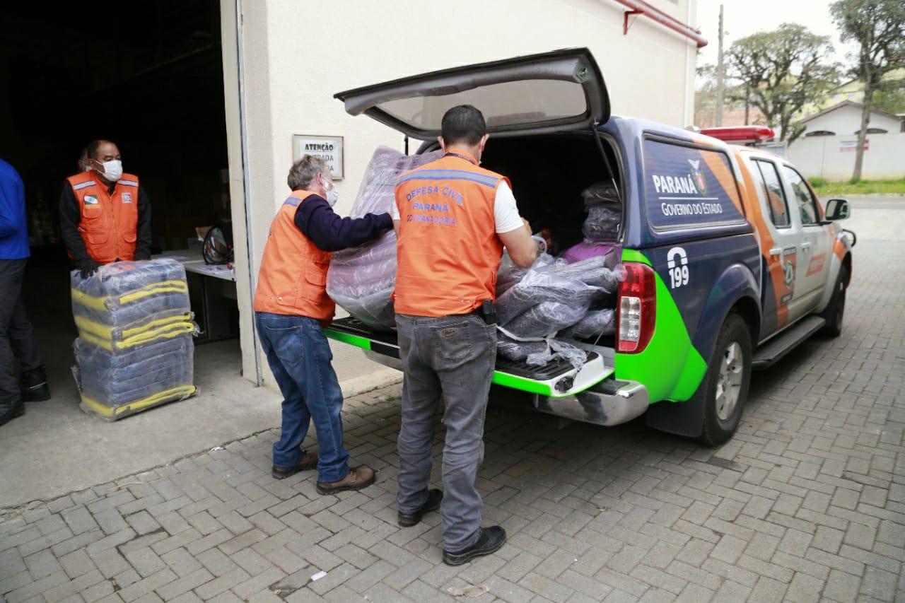 Campanha Aquece Paraná. Foto: Valdelino Pontes