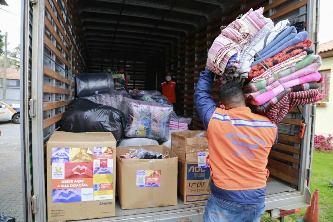Campanha Aquece Paraná. Foto: Valdelino Pontes