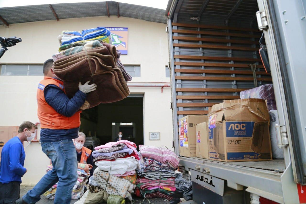 Campanha Aquece Paraná. Foto: Valdelino Pontes