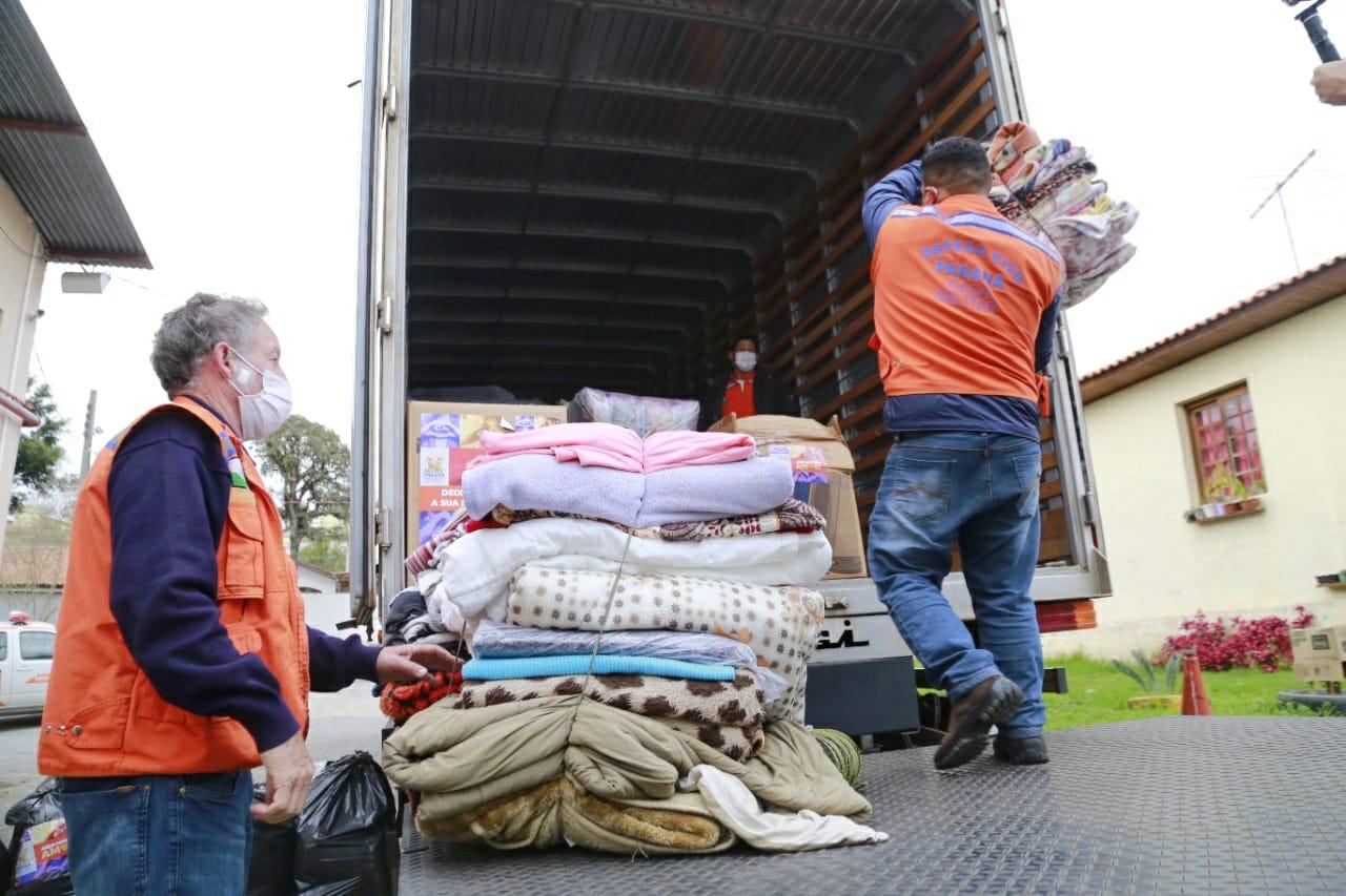 Campanha Aquece Paraná. Foto: Valdelino Pontes
