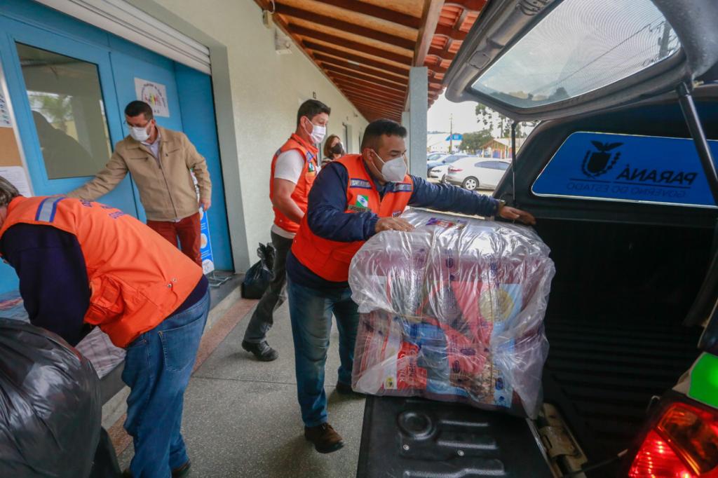 Campanha Aquece Paraná. Foto: Valdelino Pontes