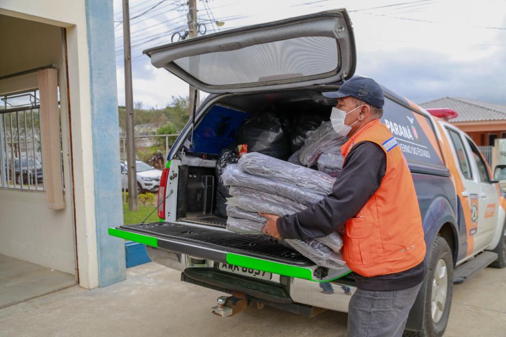 Campanha Aquece Paraná. Foto: Valdelino Pontes