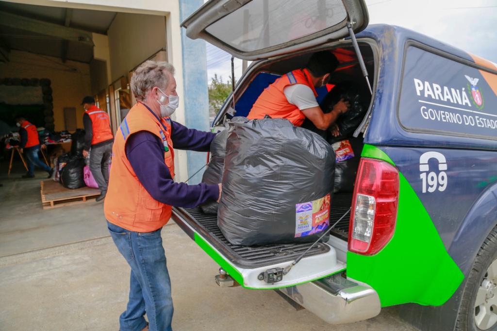 Campanha Aquece Paraná. Foto: Valdelino Pontes