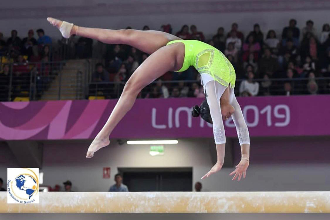 Bolsa estadual do Geração Olímpica incentiva atletas a buscar níveis maiores em suas modalidades.  Na foto, a gisnatas Caroline Pedro de Lima -  Curitiba, 25/06/2021  -  Foto: Paraná Esporte