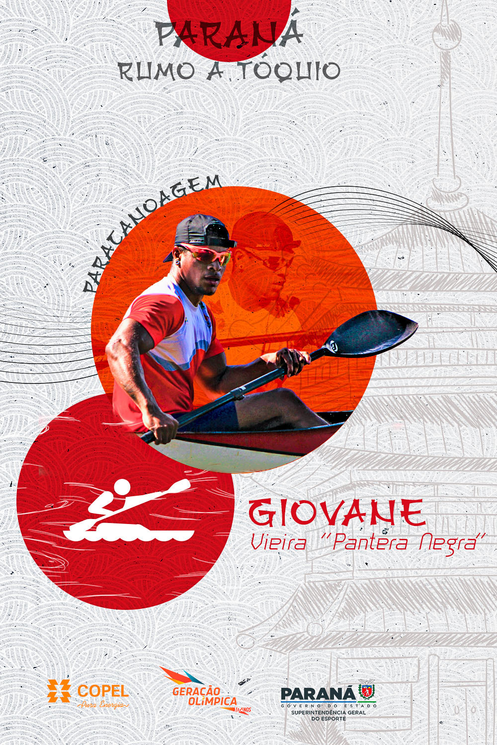 GIOVANE VIEIRA -PANTERA NEGRA - Rumo a Tóquio: divulgados os primeiros nomes da Categoria Olimpo do Geração Olímpica - Giovane Vieira de Paula ? paracanoagem    -  Curitiba, 22/06/2021  -  Foto: Thiago Chas/Paraná Esporte